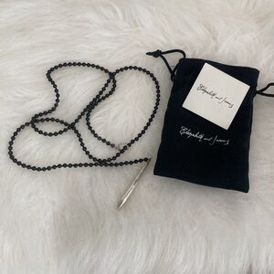 Elizabeth and James lariat necklace